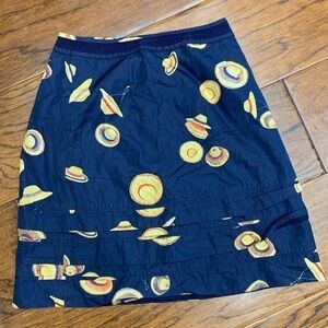 Tory Burch A-line‎ navy skirt